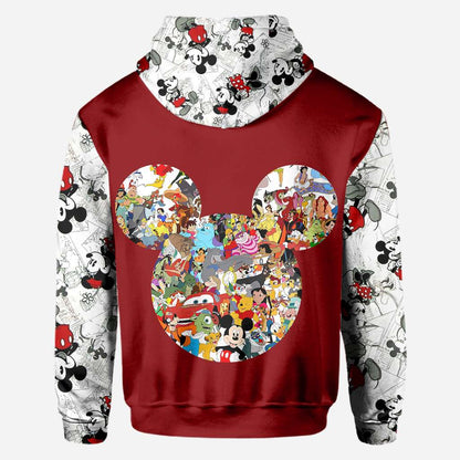Colorful Mouse Mouse All Over Shirts