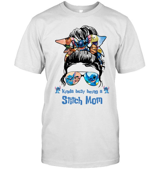 Kinda Busy Being A Mom Ohana T-shirt and Hoodie 0823
