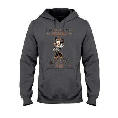 Never Underestimate A Grandma - Personalized Mother's Day Mouse T-shirt and Hoodie