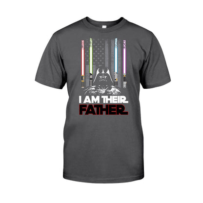 I Am Their Father - Personalized Father's day T-shirt and Hoodie