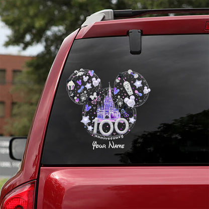 100 Years Of Wonder - Personalized Mouse Decal Full