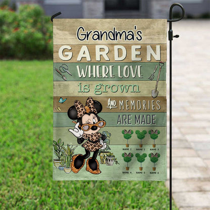 Nana's Garden - Personalized Mother's Day Grandma Garden Flag