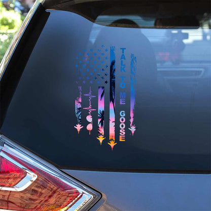 Talk To Me - Independence Day Top Gun Decal Full