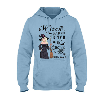 Witch By Birth - Personalized Witch T-shirt and Hoodie
