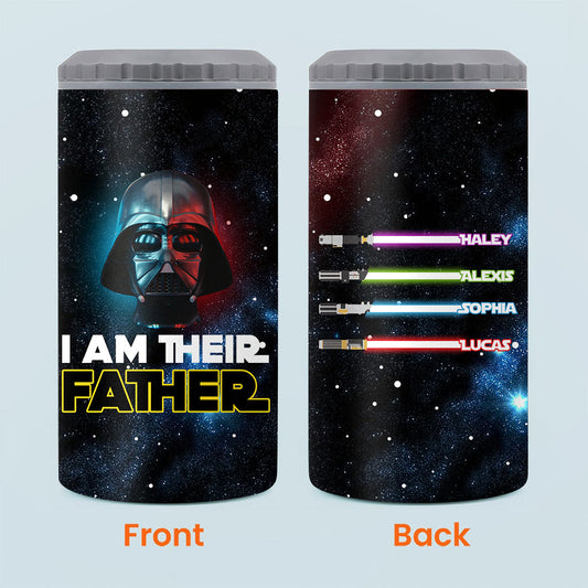 I Am Their Father - Personalized The Force Can Cooler