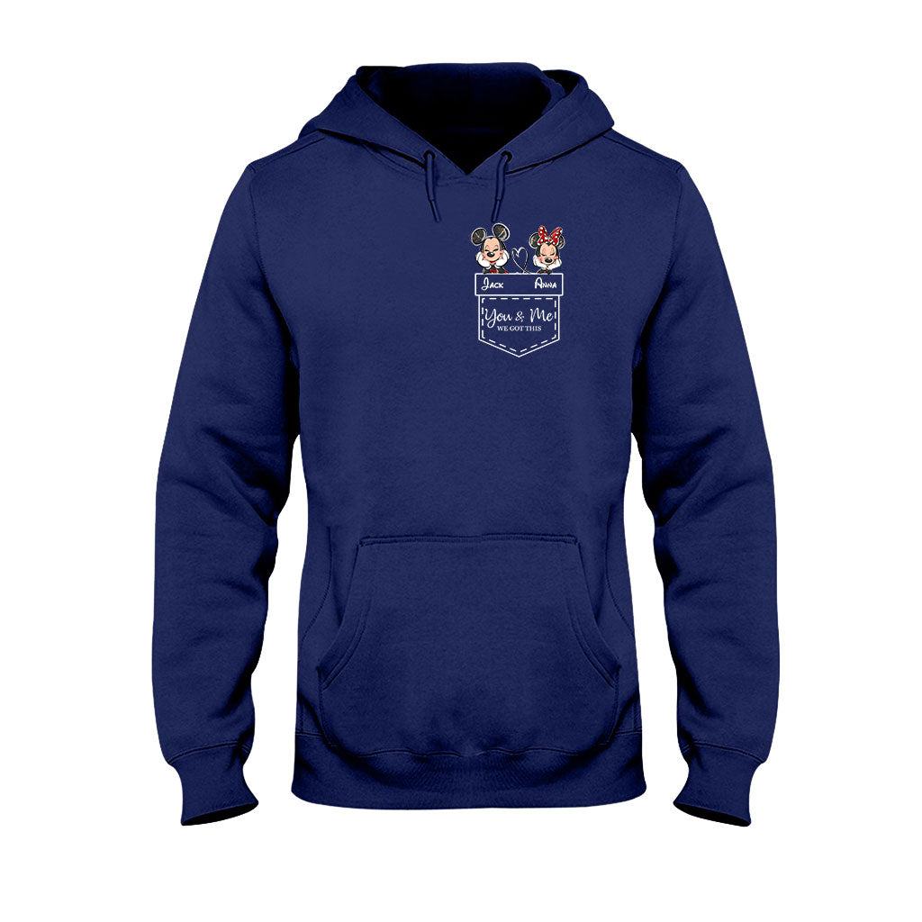 You & Me We Got This - Personalized Mouse T-shirt and Hoodie