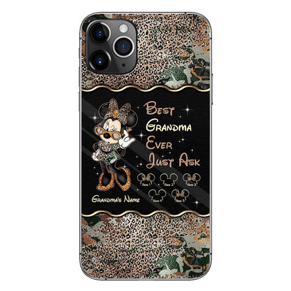Best Grandma Ever - Personalized Mother's Day Mouse Phone Case