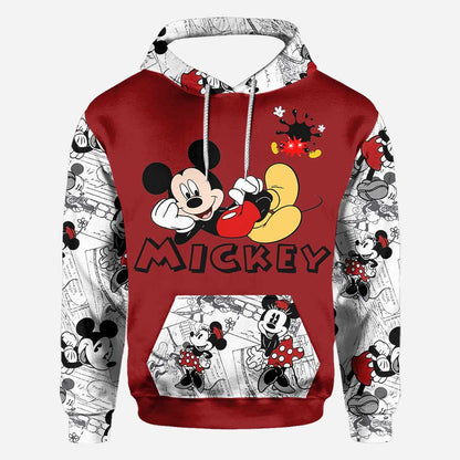 Magic Mickey - Mouse All Over T-shirt and Hoodie 102021