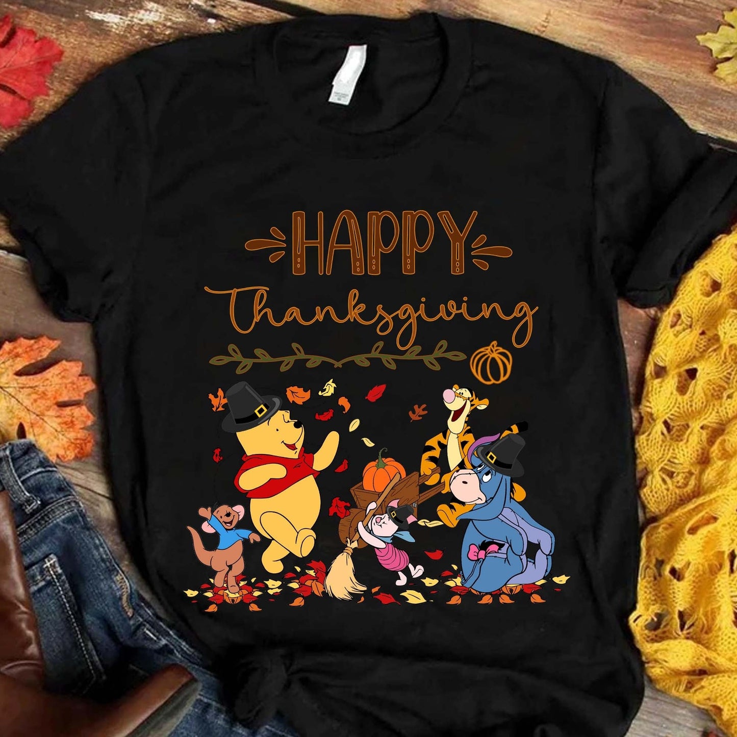 Happy Thanksgiving Mouse T-shirt and Hoodie 0823
