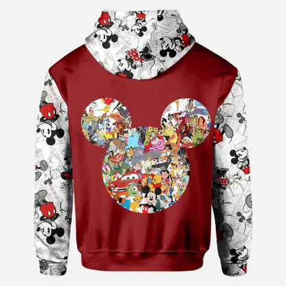 Colorful Mouse Mouse All Over Shirts