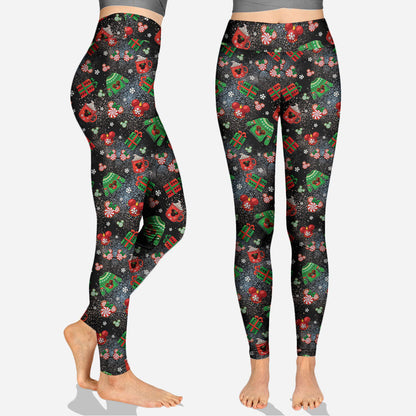 Merry Christmas - Personalized Christmas Mouse Hoodie and Leggings