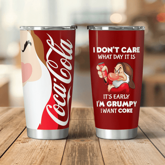 I Don't Care What Day It Is Carbonated Drink Tumbler