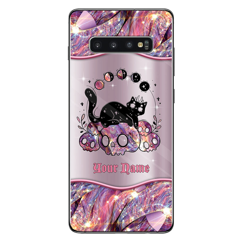 The Cat Witch - Personalized Black Cat Phone Case