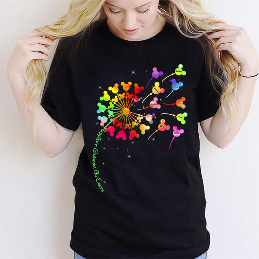 Happiest Grandma - Personalized T-shirt and Hoodie