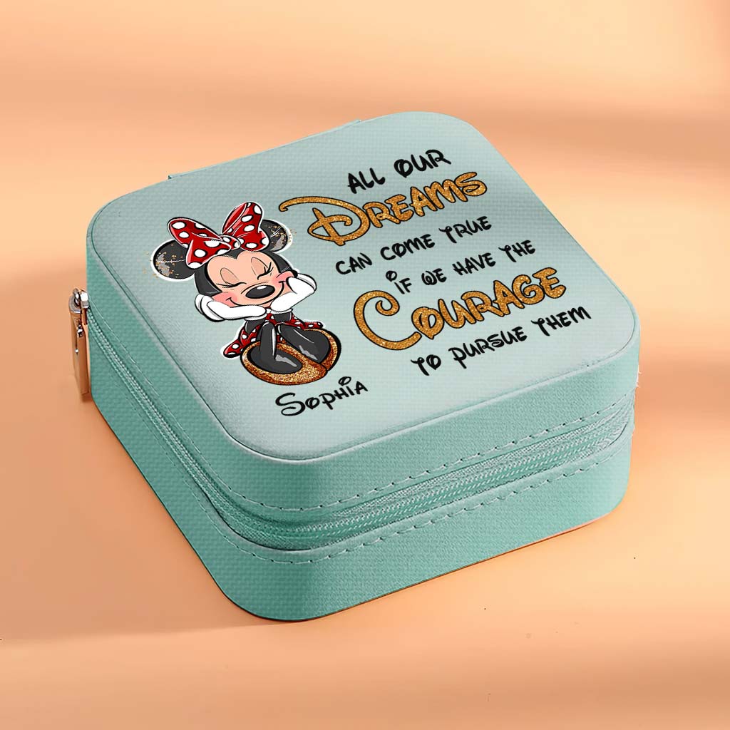 All Our Dreams Can Come True - Personalized Mouse Jewelry Box