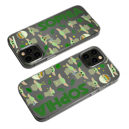 Baby Summer - Personalized The Force Clear Phone Case