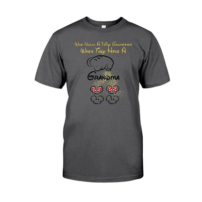 Who Needs A Fairy Godmother - Personalized Mother's Day Mouse T-shirt and Hoodie