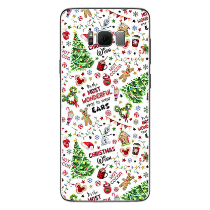 Wonderful Time Of The Year - Christmas Mouse Phone Case