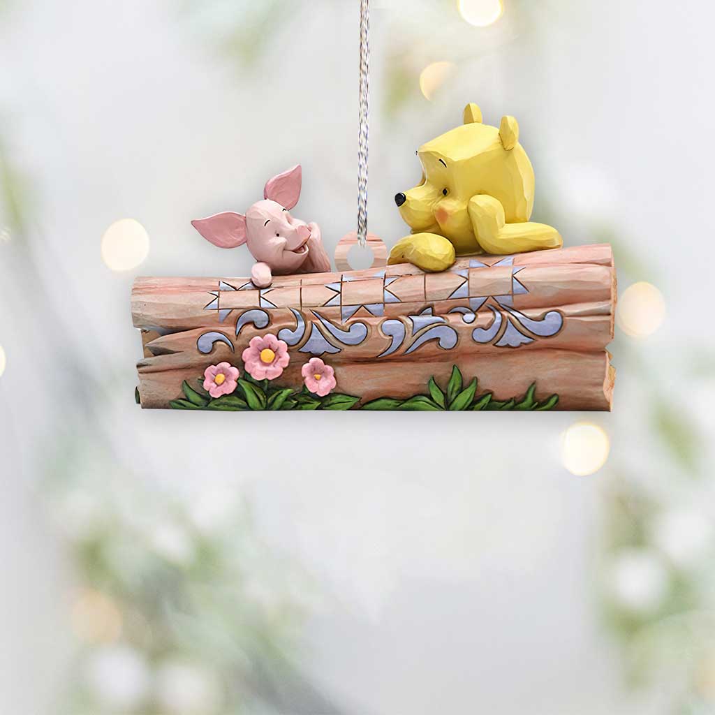 Friends - Christmas Mouse Ornament (Printed On Both Sides)