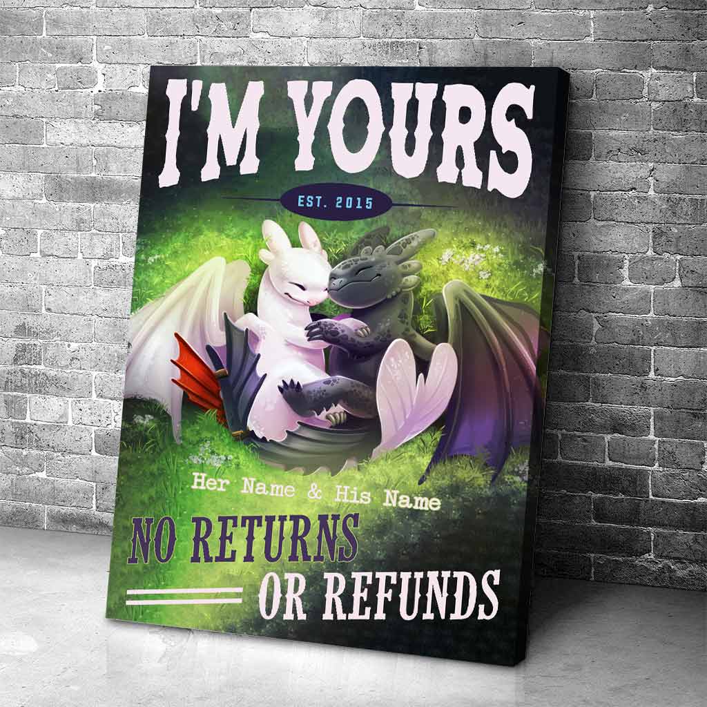 I'm Yours - Personalized Dragon Poster