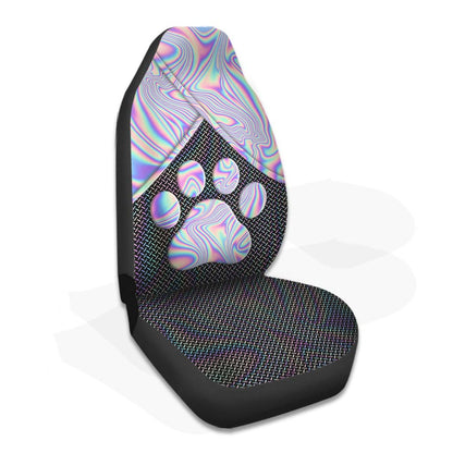 Hologram Paw Dog Seat Covers 0622