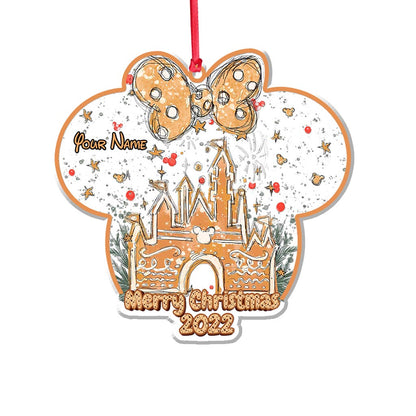 Magical Cookie - Personalized Christmas Mouse Transparent Ornament
