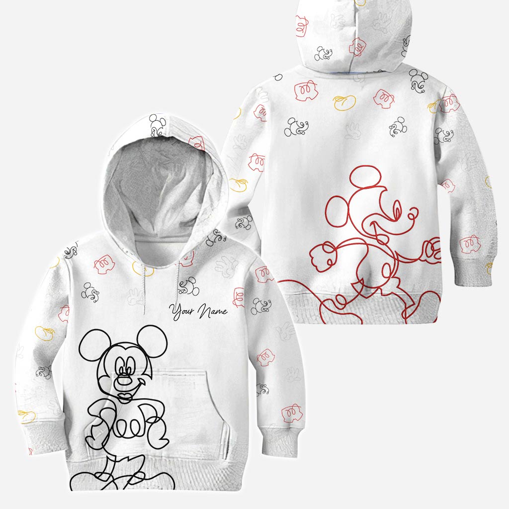 Magic Mouse Ears - Personalized Mouse Hoodie and Leggings
