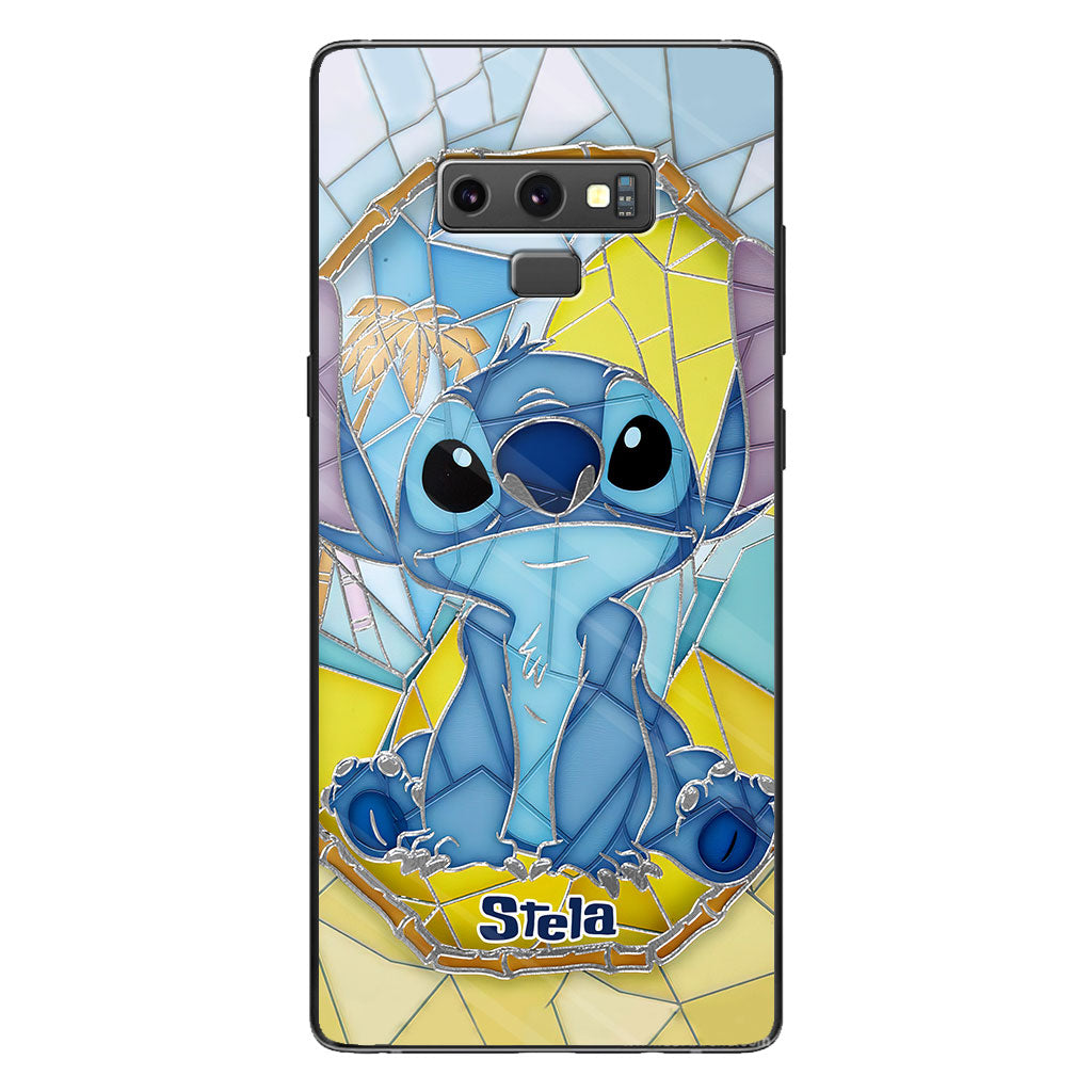 Stained Glass Hawaii - Personalized Ohana Phone case
