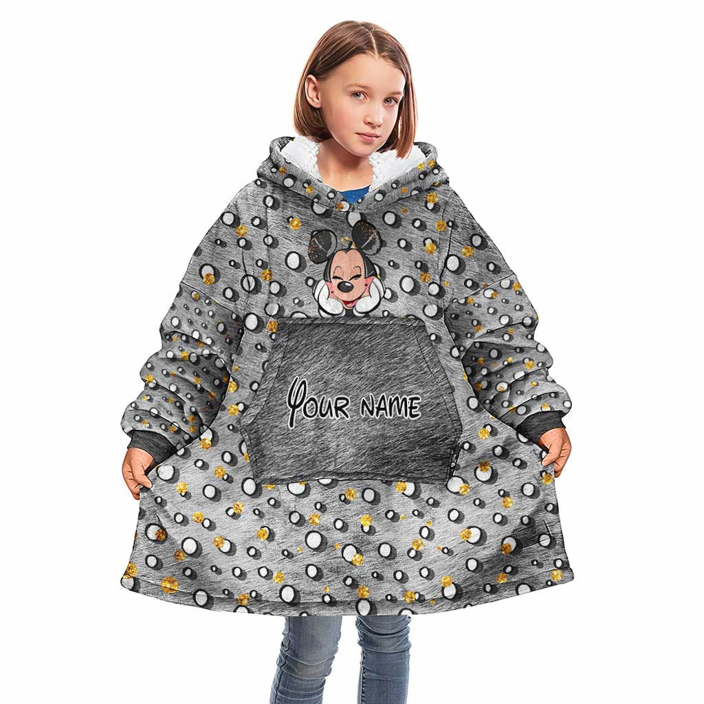 Magical Mouse Ears - Personalized Mouse Blanket Hoodie
