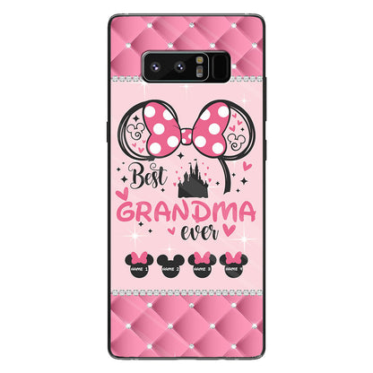 Best Grandma Ever Mouse Ears - Personalized Mouse Phone Case