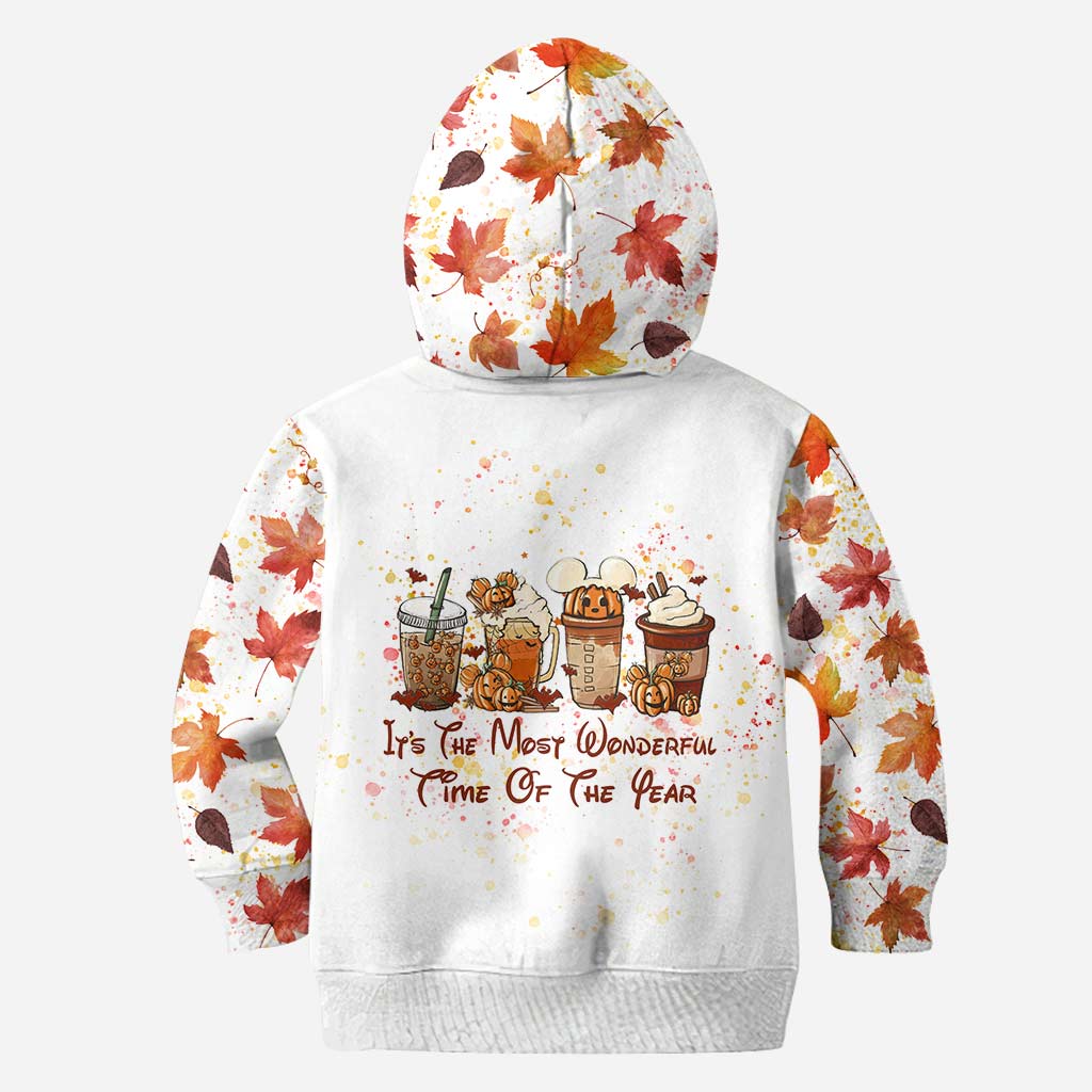 It's The Most Wonderful Time - Personalized Mouse Hoodie and Leggings