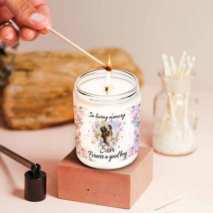 Good Boy And Good Girl - Personalized Dog Candle