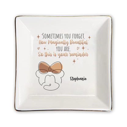 This Is Your Reminder - Personalized Mouse Jewelry Dish