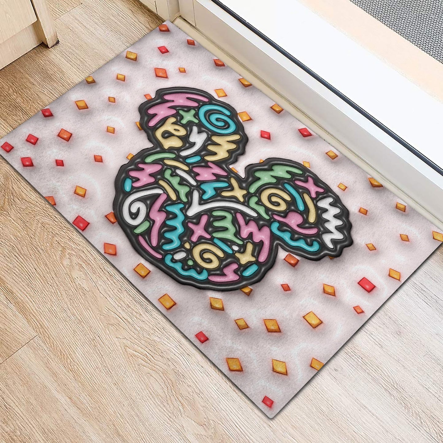 Candies Pattern Mouse Doormat 0823