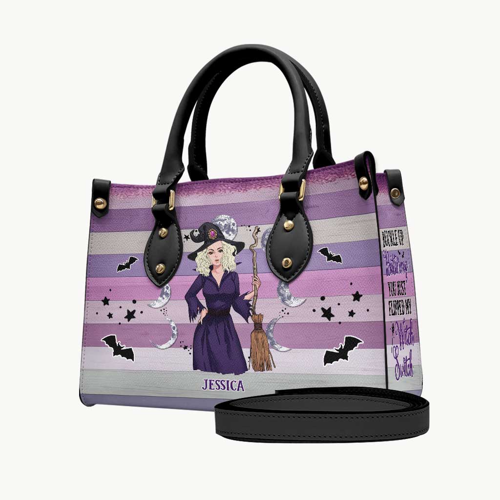 Witch Switch - Personalized Witch Leather Handbag