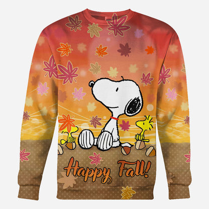 Happy Fall All Over Shirt 0823