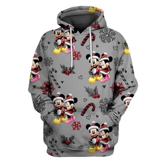 Merry Christmas Mouse All Over Shirt 0823