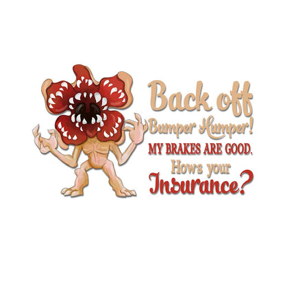 Back Off - Stranger Things Decal Full