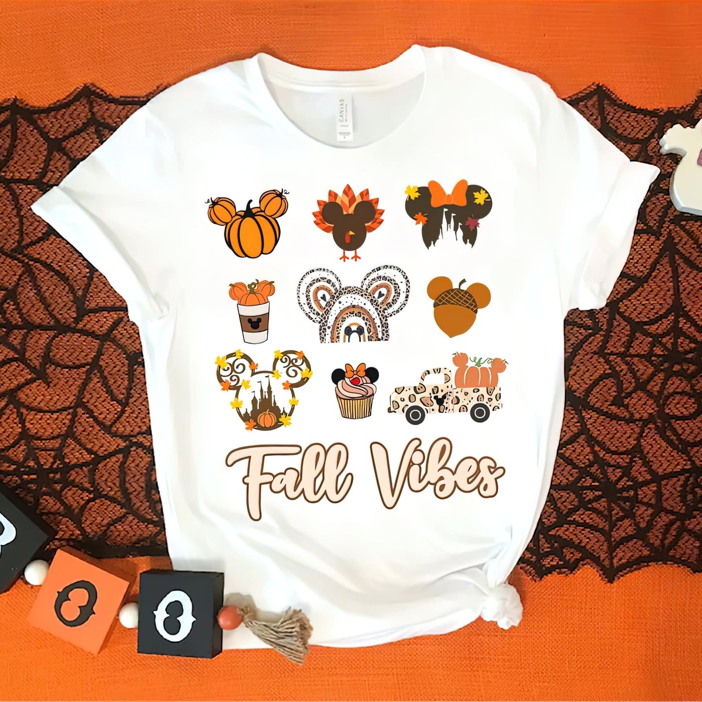 Fall Vibes Mouse T-shirt and Hoodie 0823