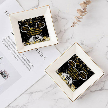 God Says You Are - Personalized Mouse Jewelry Dish