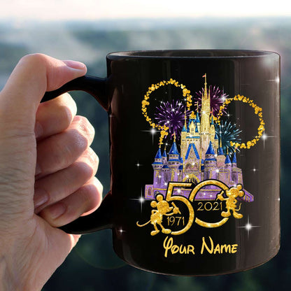 50 Years Of Magic - Personalized Mouse Mug