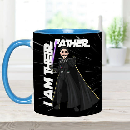 I Am Their Father - Personalized Father Accent Mug