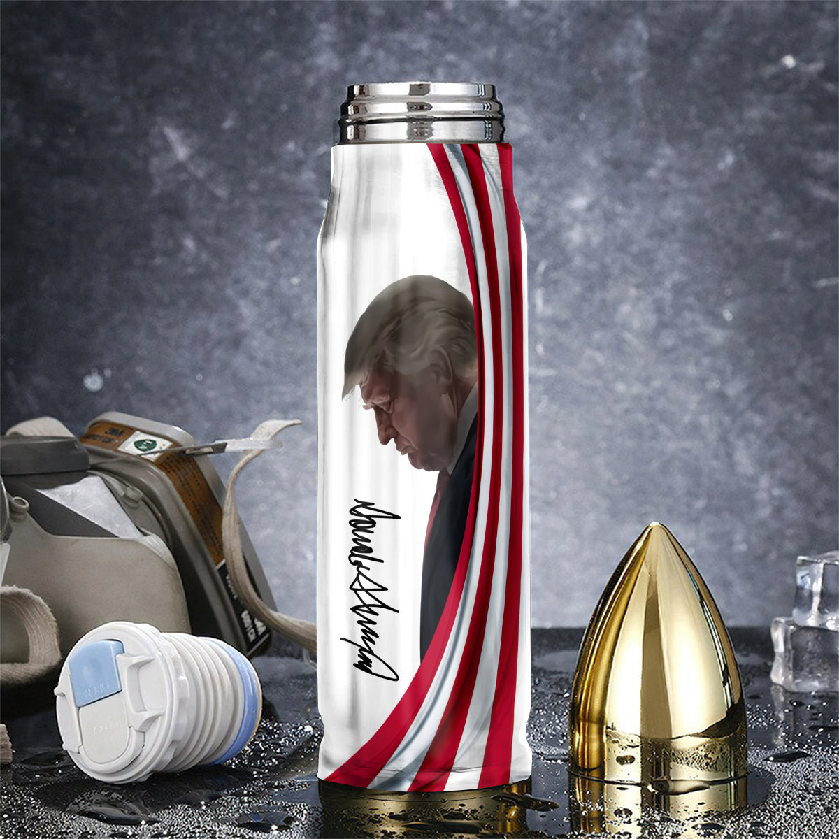 Bullets Can't Kill Freedom - Bullet Tumbler