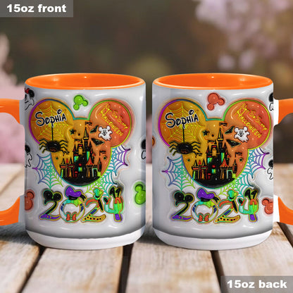 Happy Halloween - Personalized Mouse Accent Mug