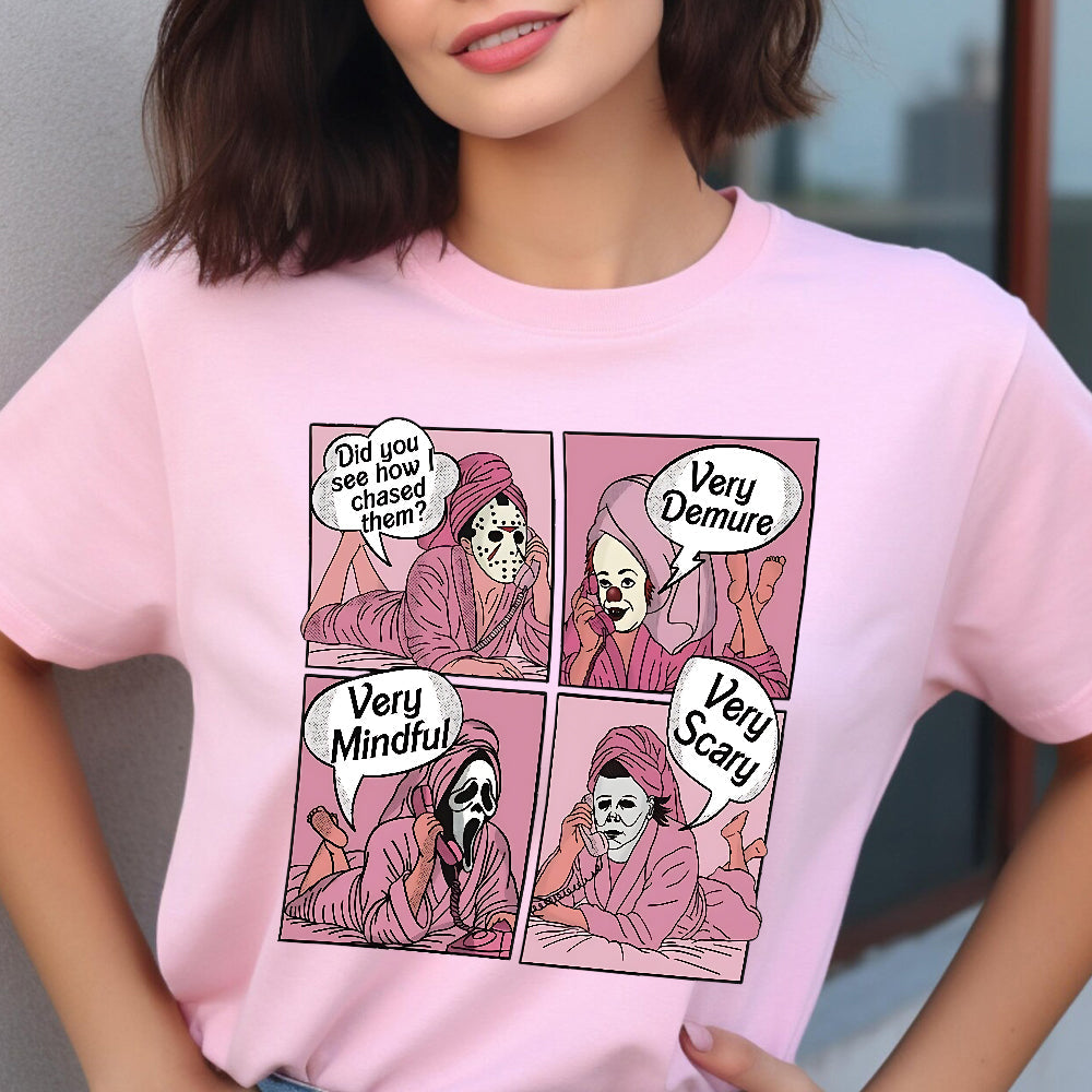 Very Demure, Very Mindful, Very Spooky T-shirt & Hoodie