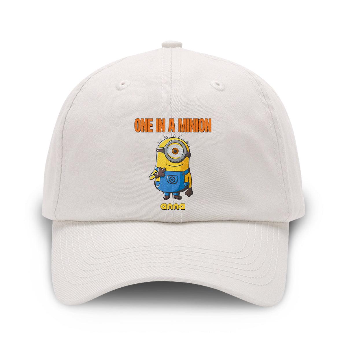 One In A Minion - Personalized Embroidered Classic Cap