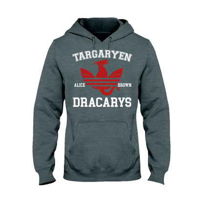 The Song Of Blood & Fire - Personalized Thrones Game T-shirt And Hoodie