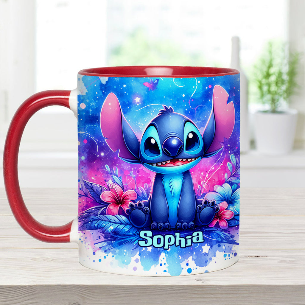 Ohana Means Family - Personalized Ohana Accent Mug