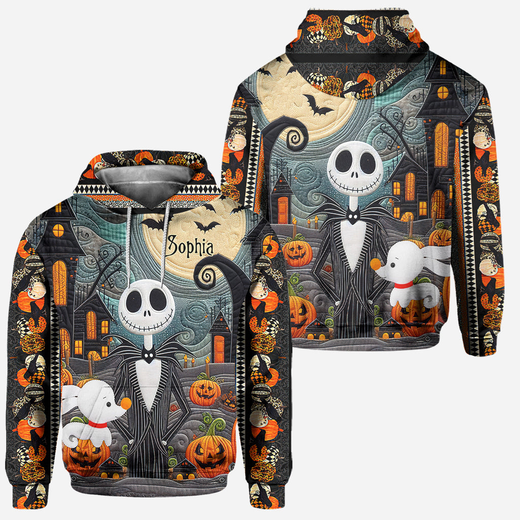Hello Darkness My Old Friend - Personalized Nightmare Hoodie and Leggings