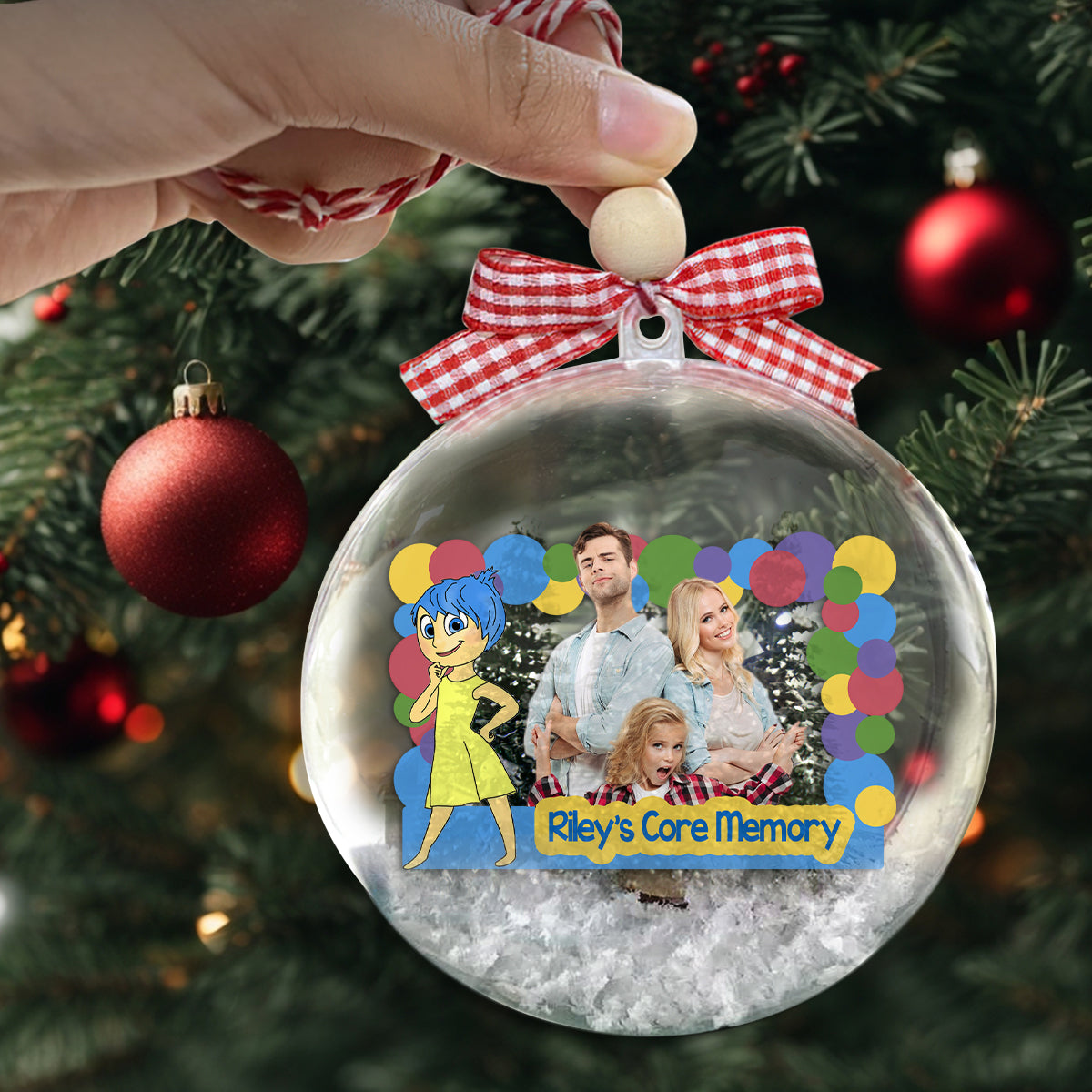 Our Core Memory - Personalized Snow Globe Ornament
